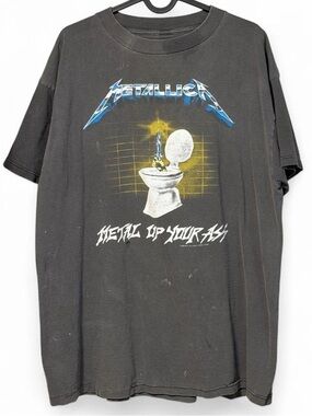 Metallica black band tee 1994 large vintage